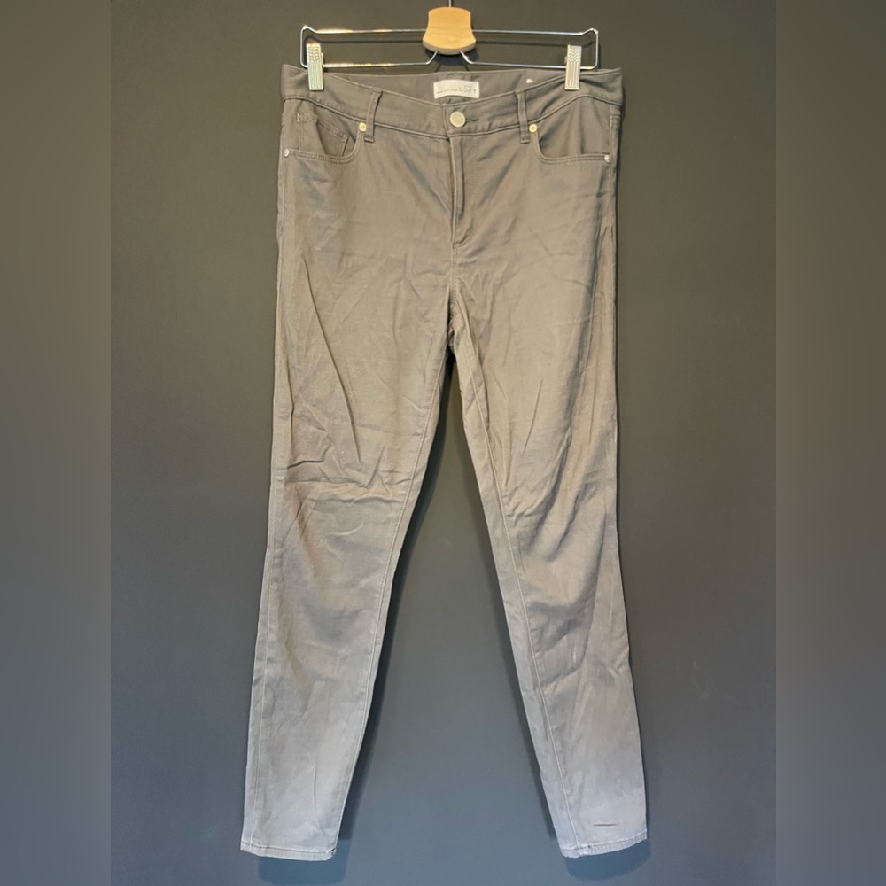 Loft dark gray pants